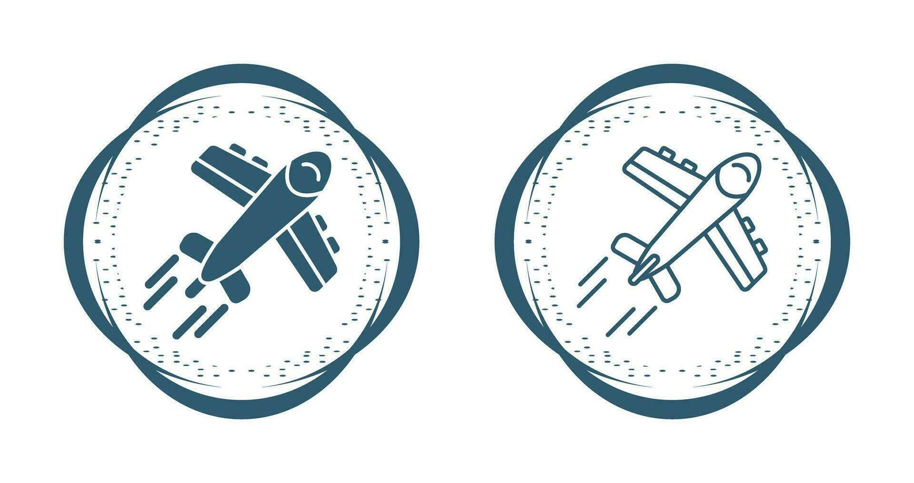 ícone de vetor de avião