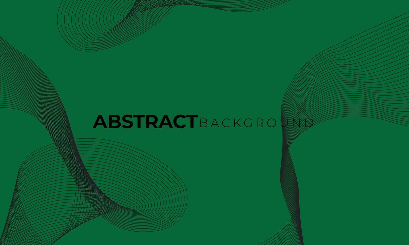 abstrato verde ondulado fundo com dinâmico linear ondas dentro Preto. ideal para venda bandeiras, papel de parede, brochuras, aterrissagem Páginas. fundo, abstrato, verde, vetor, gráfico vetor