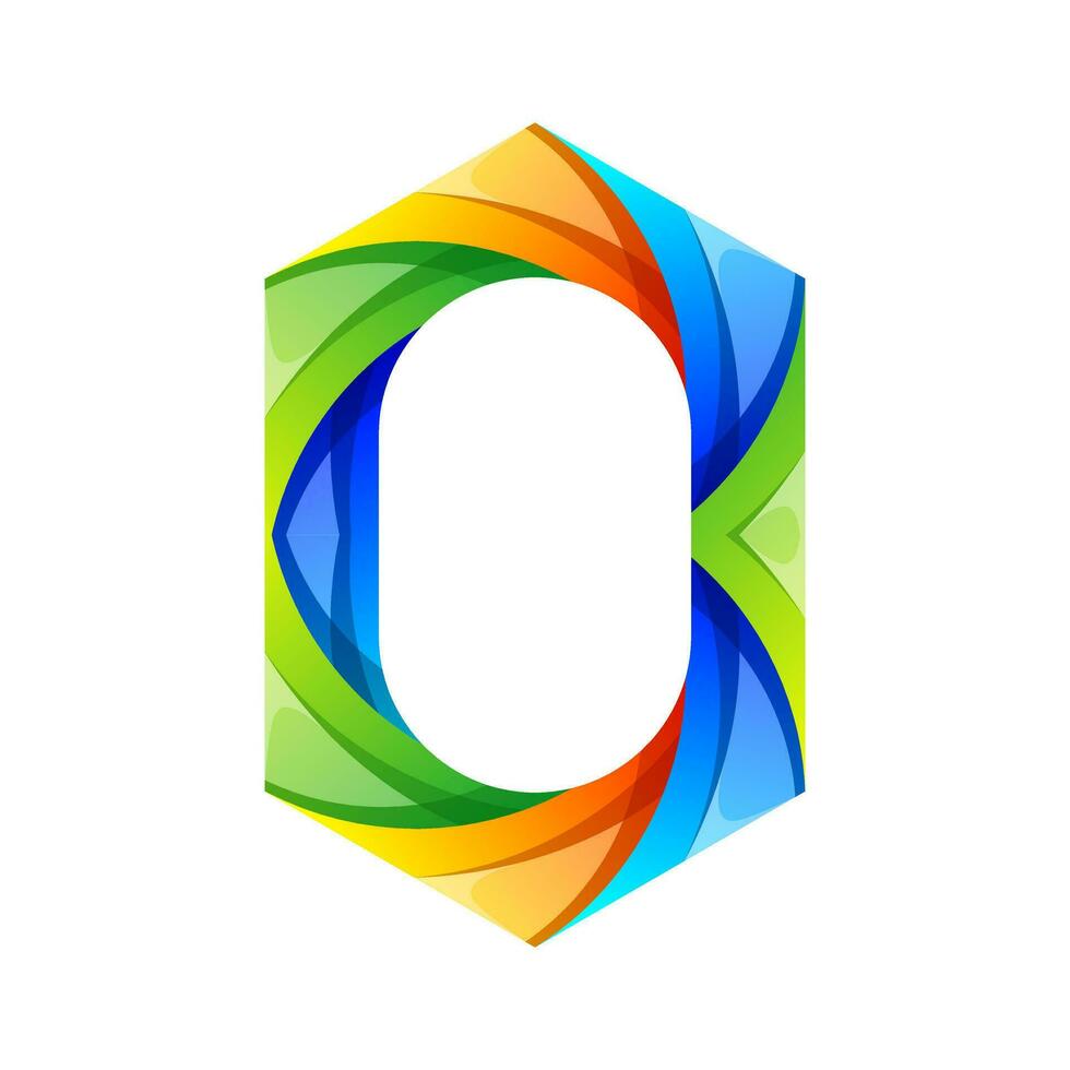 colorida carta o ícone logotipo Projeto vetor