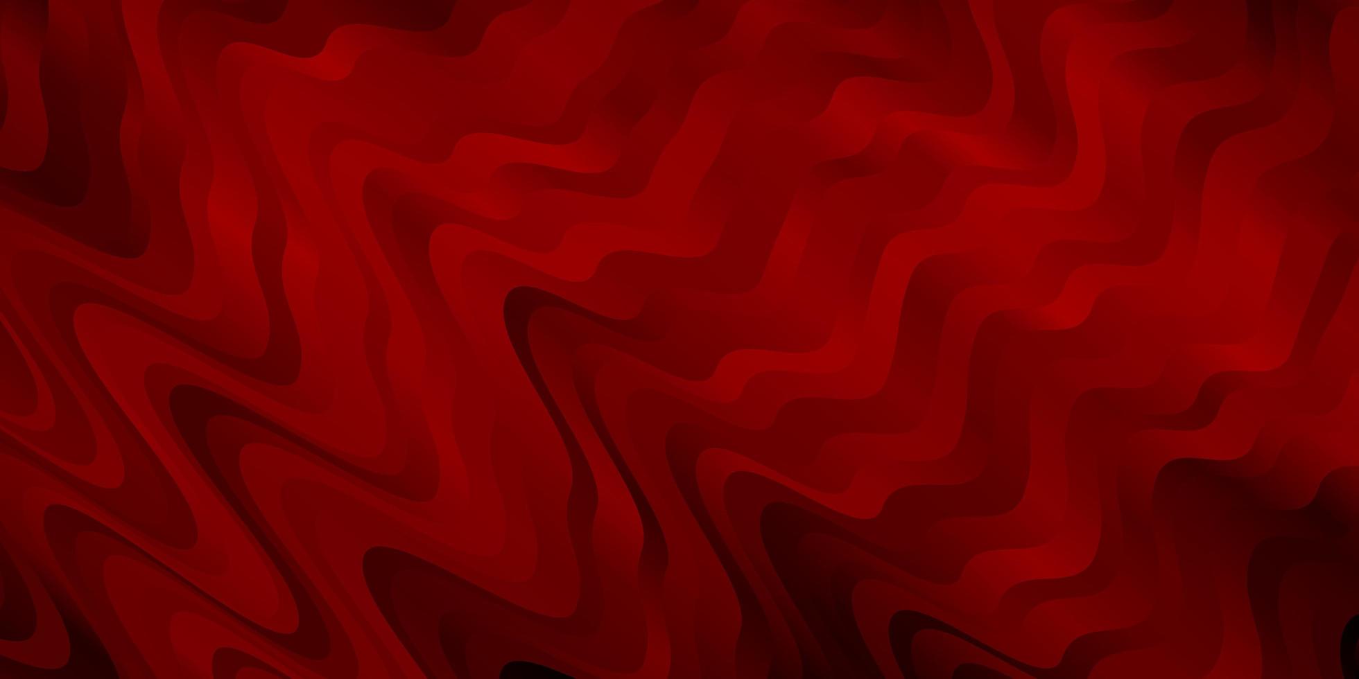 pano de fundo vector vermelho escuro com arco circular.