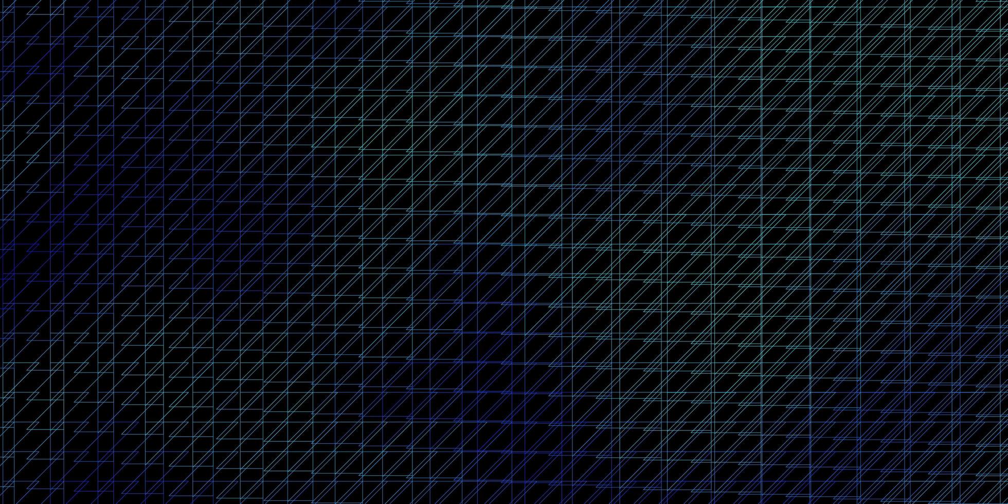 pano de fundo vector azul escuro com linhas.