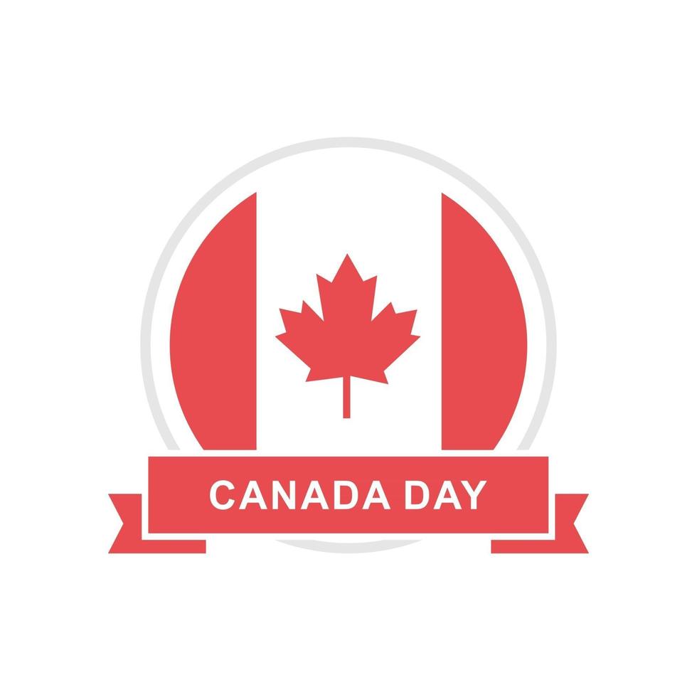 vetor de design do dia canadense