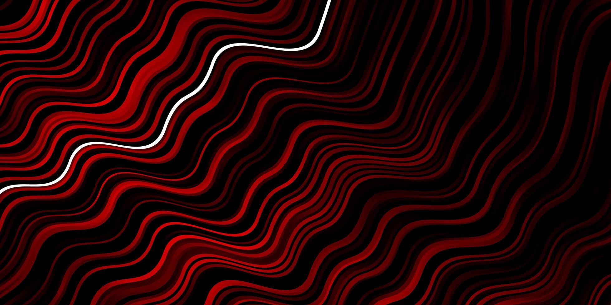 pano de fundo vector vermelho escuro com linhas dobradas.