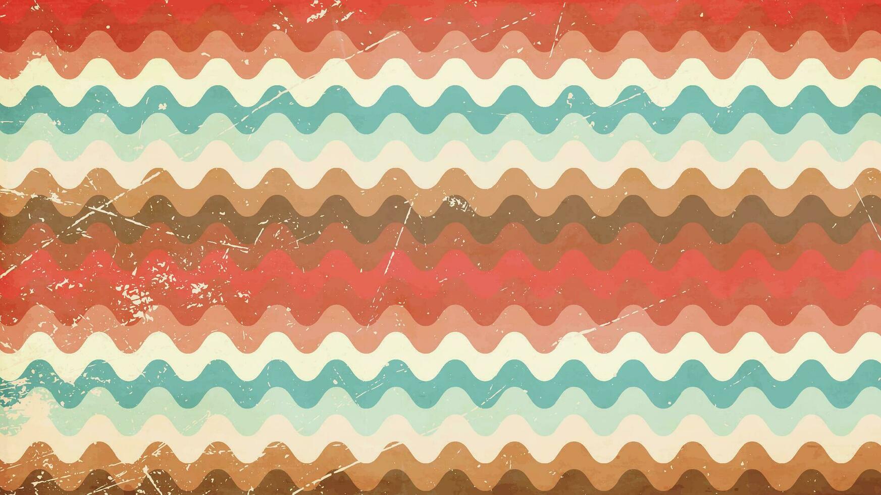 linha dentro estilo do Anos 70-90.clássico vintage retro raios background.abstract retrô, raio de sol, geométrico padrão, funky hippie, clássico vintage retro raios fundo. vetor