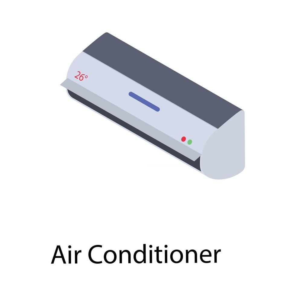 conceitos de ar condicionado vetor