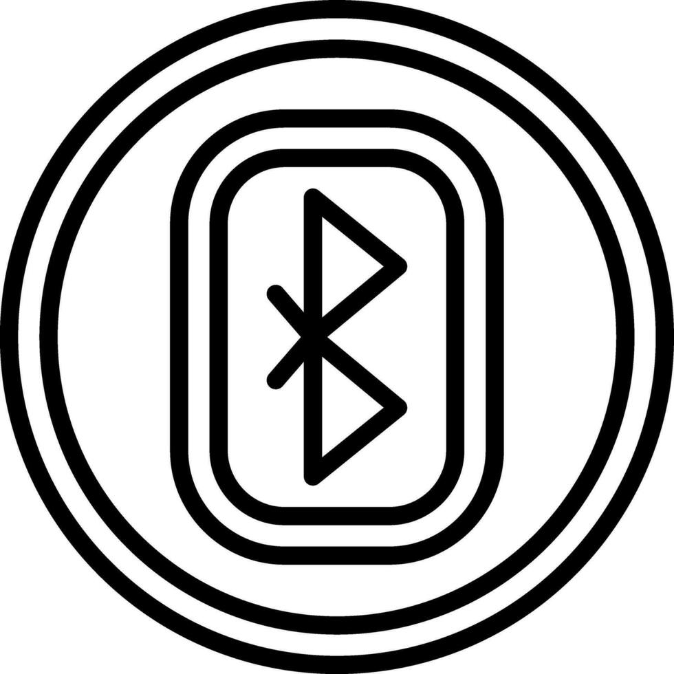 design de ícone de vetor bluetooth