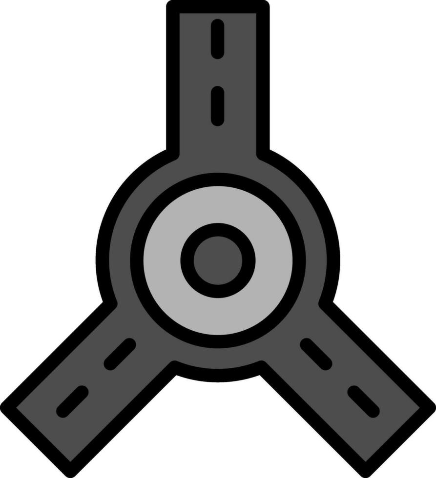 design de ícone de vetor de rotunda