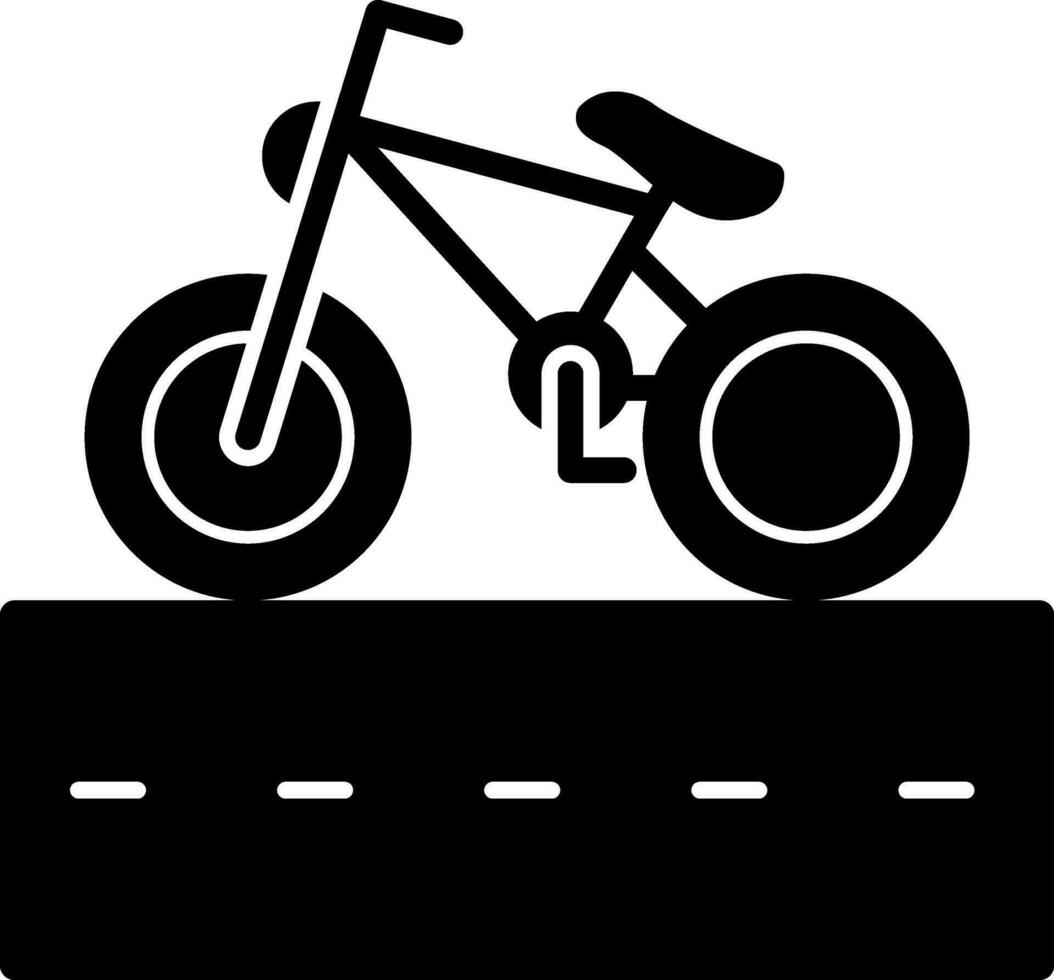 ciclo faixa vetor ícone Projeto