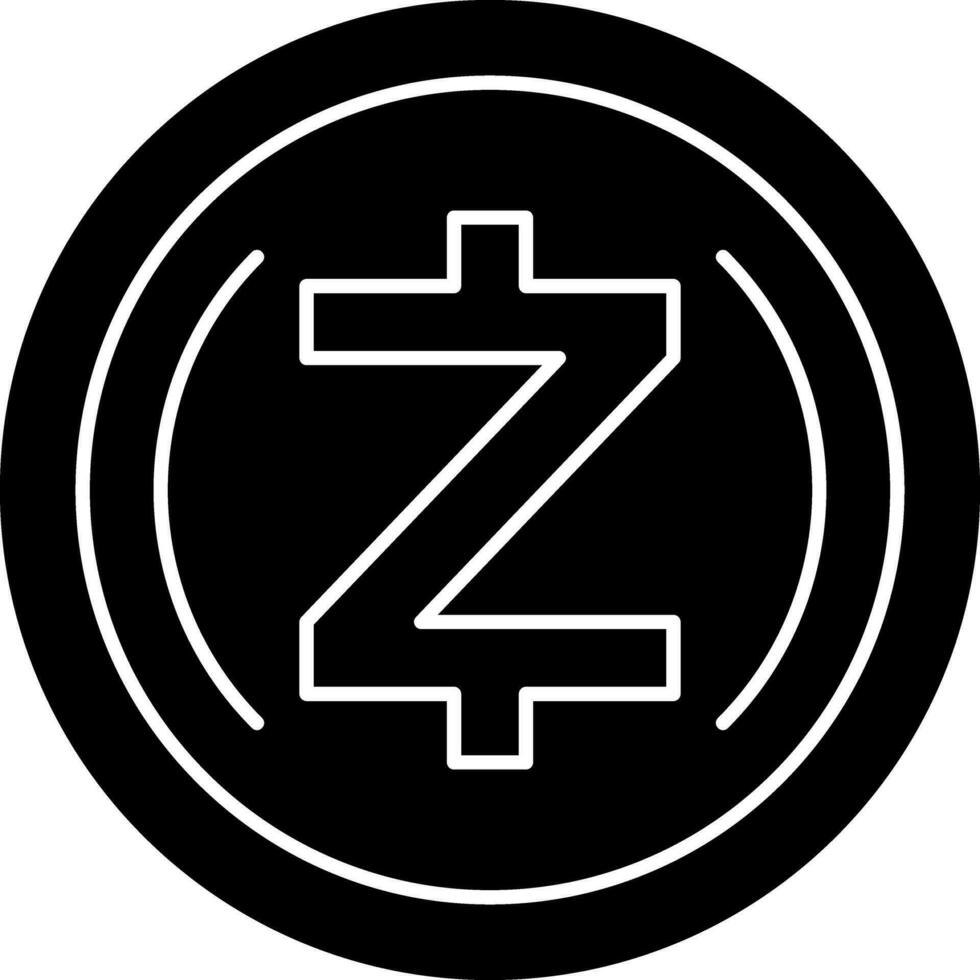 zcash vetor ícone Projeto