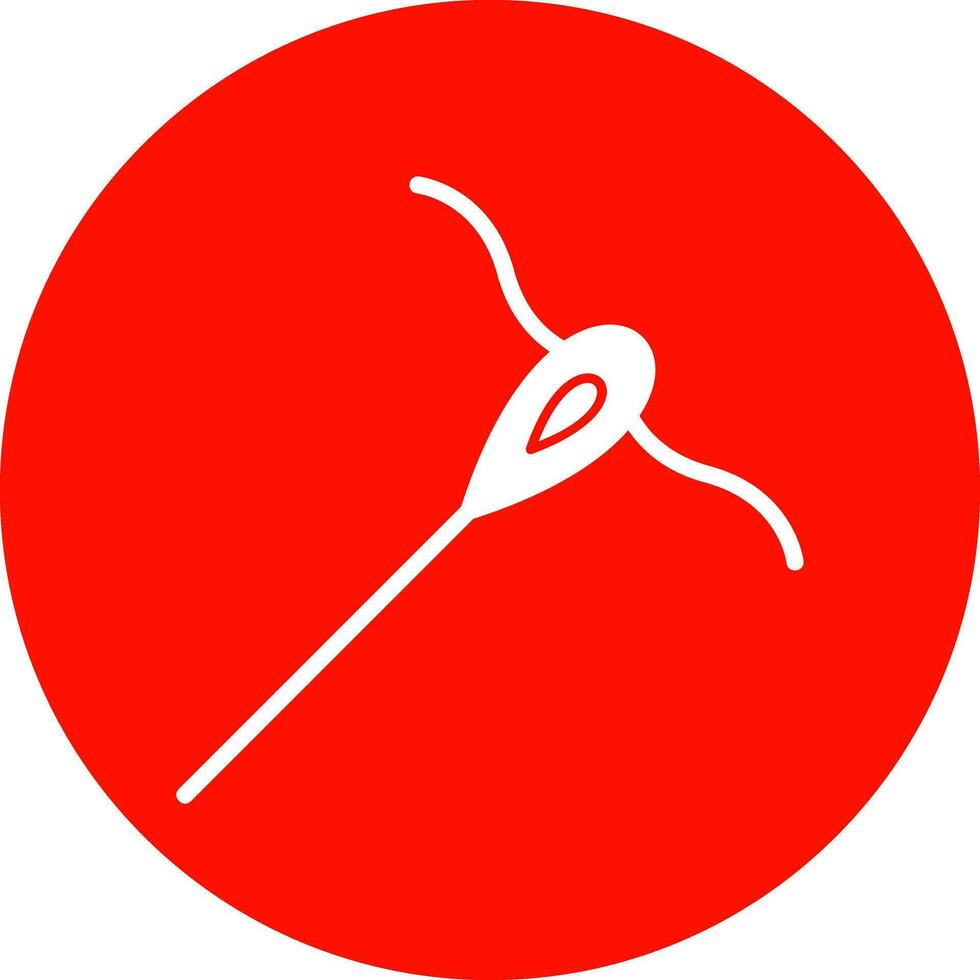 design de ícone de vetor de agulha