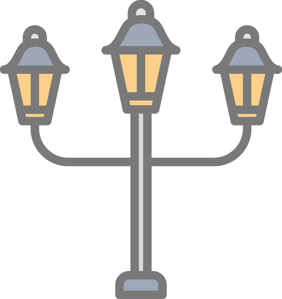 rua luminária vetor ícone Projeto