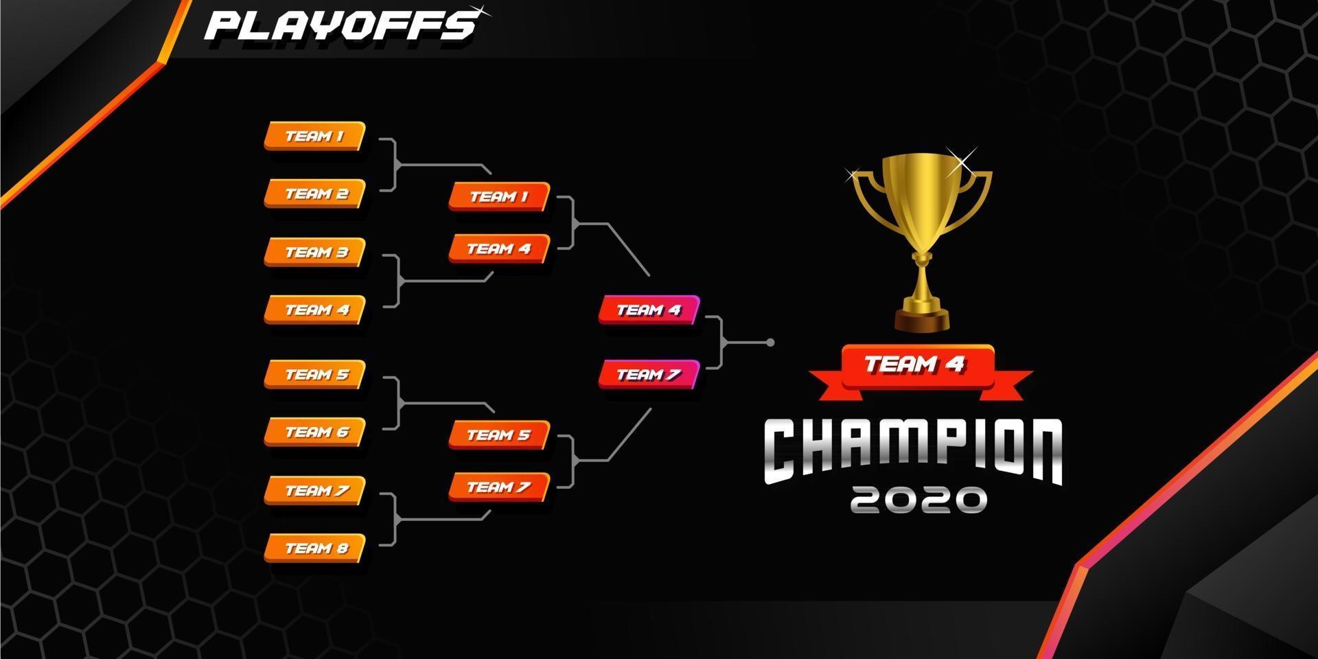 esporte moderno jogo torneio campeonato concurso estágio suporte placa vetor com ouro campeão troféu prêmio ícone ilustração fundo no layout de estilo de tema de tecnologia.