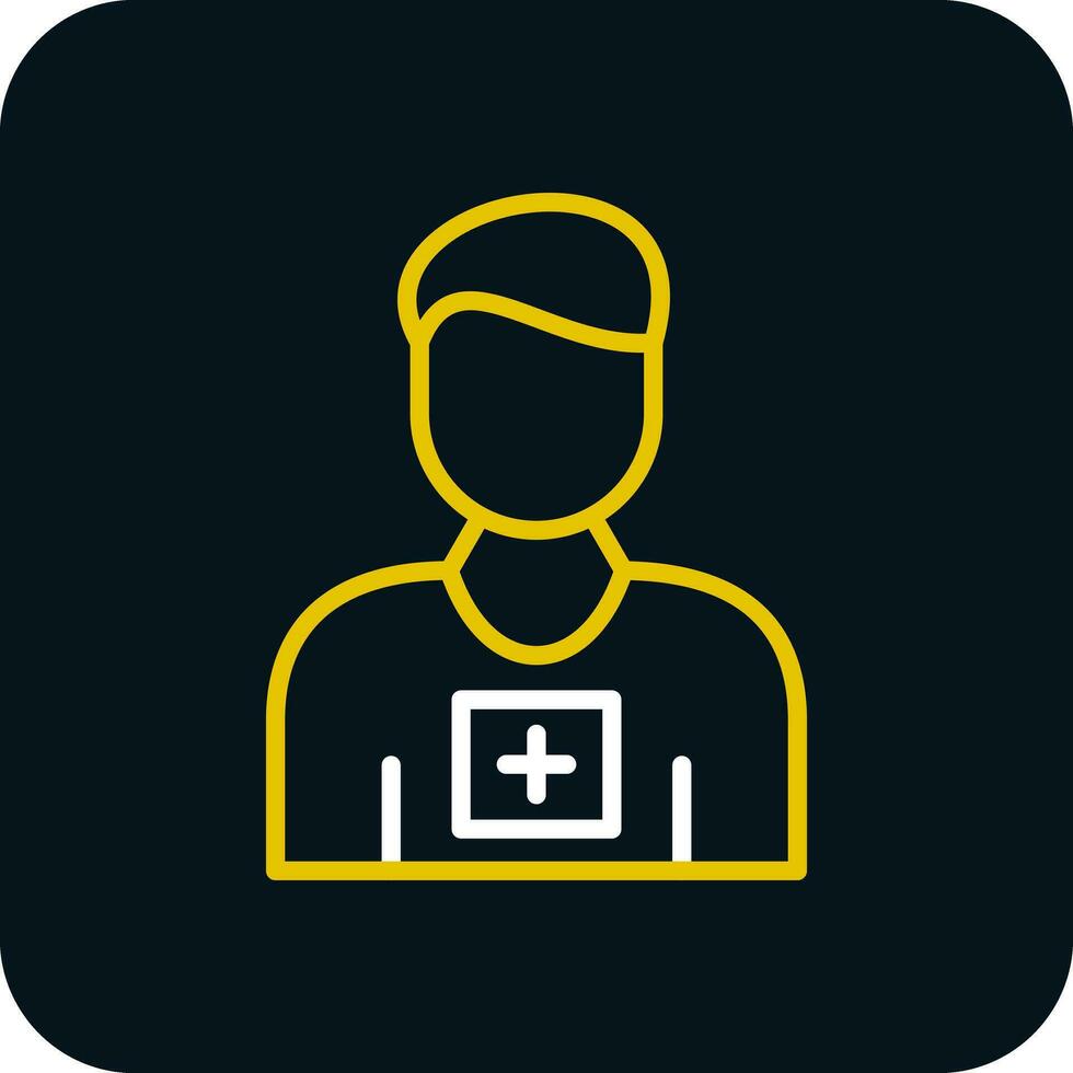 design de ícone de vetor de paciente