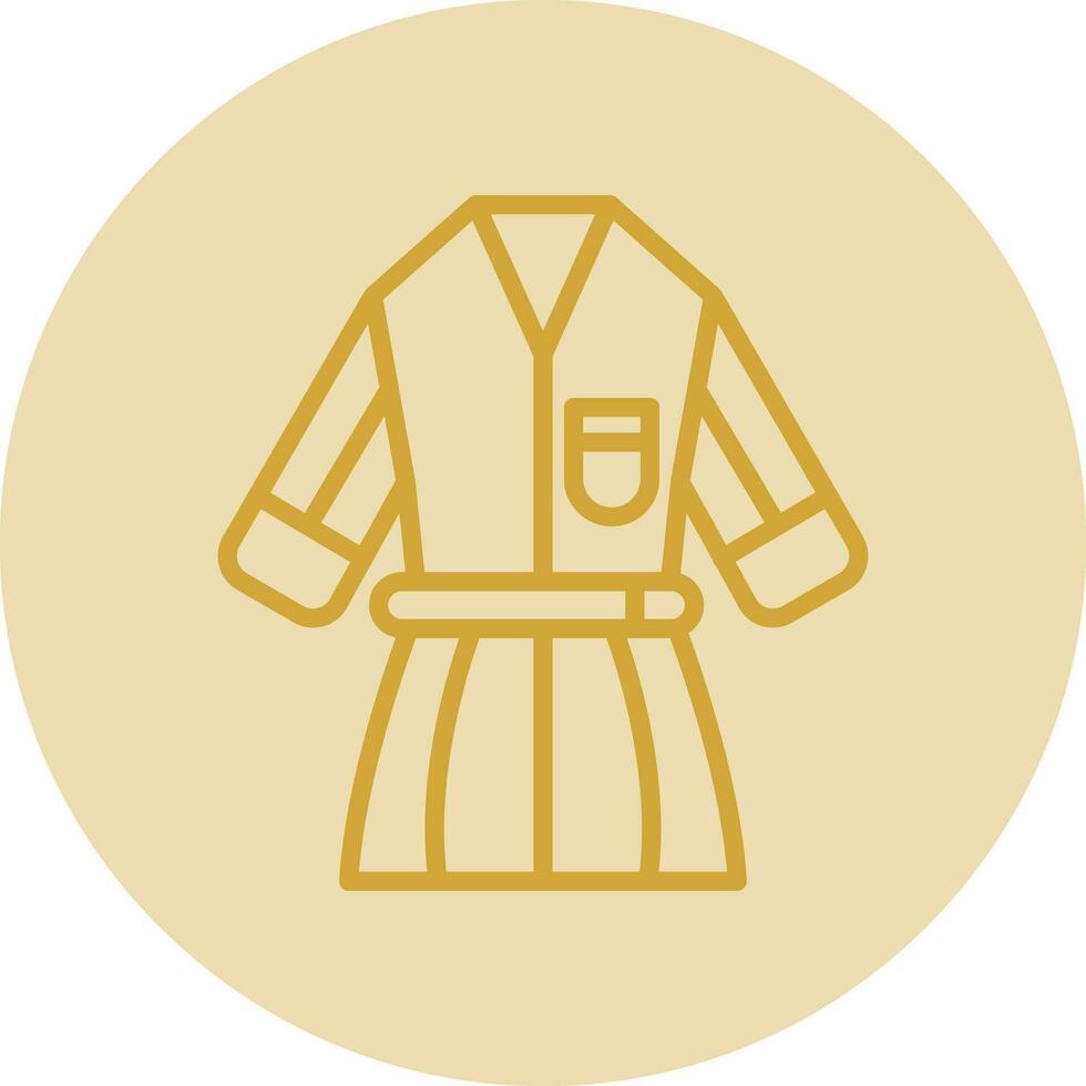 design de ícone de vetor de quimono