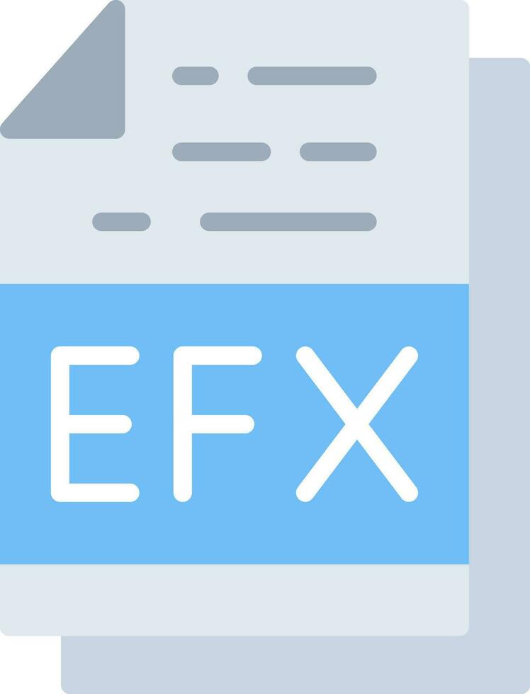 efx vetor ícone Projeto