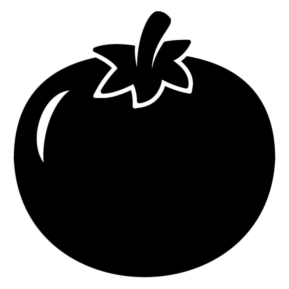 ícone de fruta tomate vetor