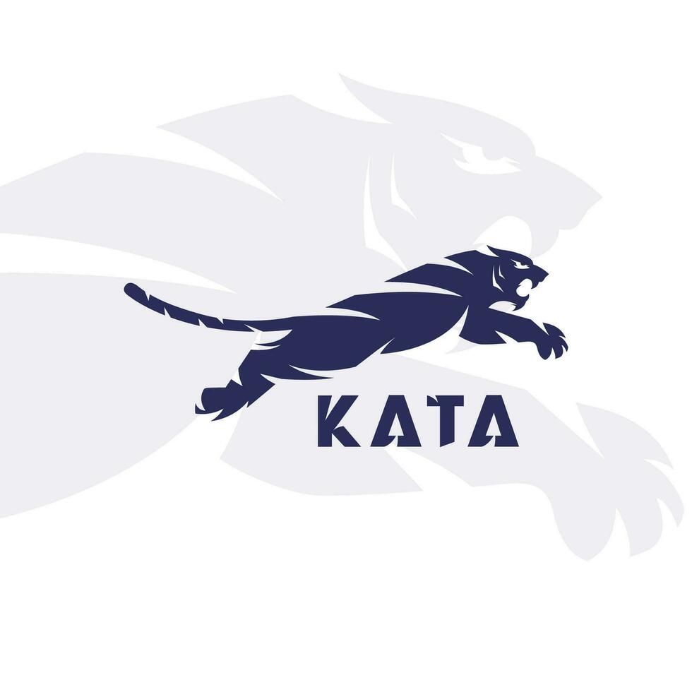 logotipo tigre mascote equipe esporte vetor