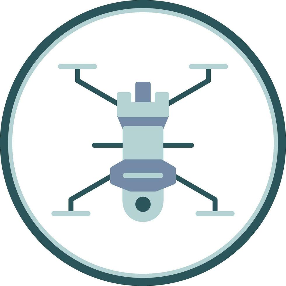 design de ícone de vetor de drone