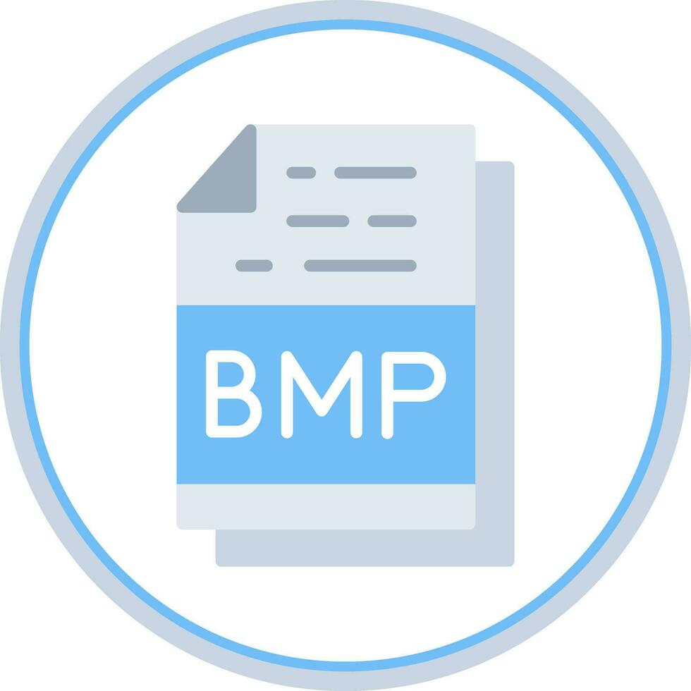 bmp Arquivo formato vetor ícone Projeto