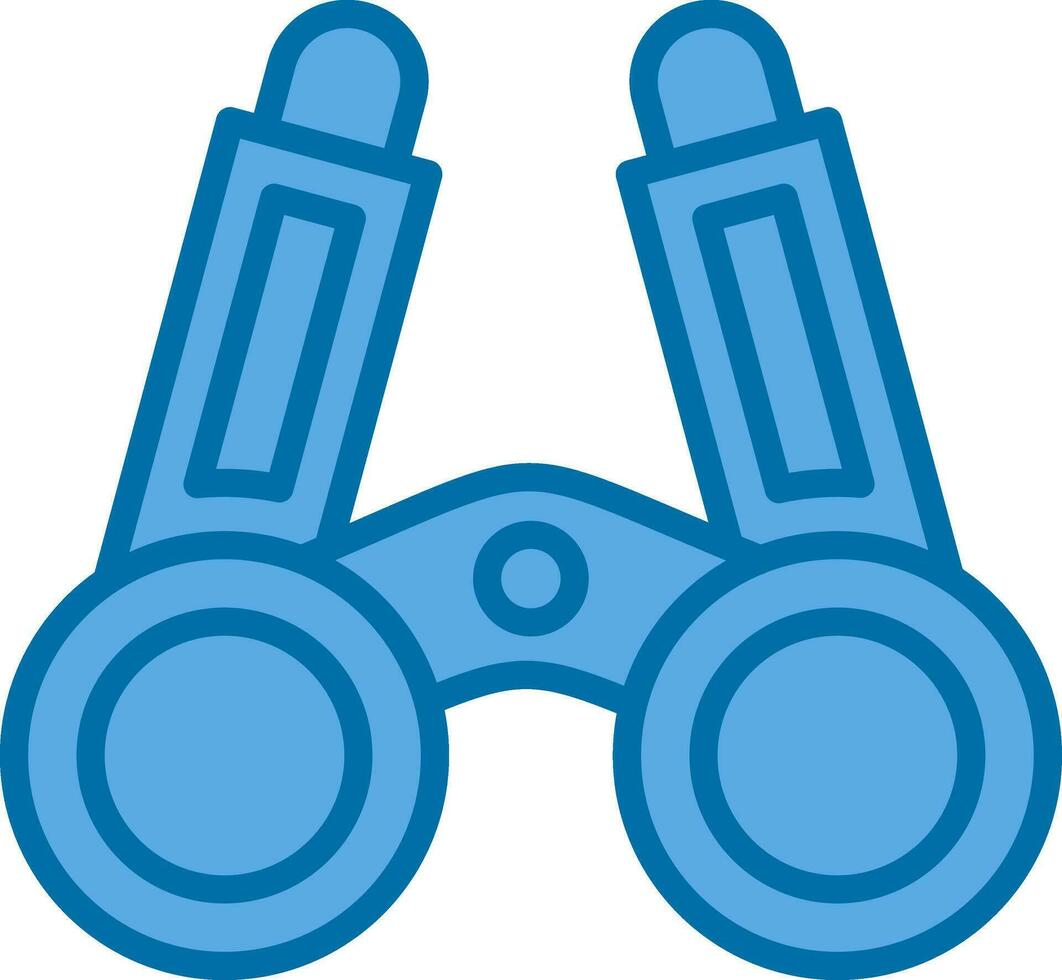 design de ícone de vetor de binóculos