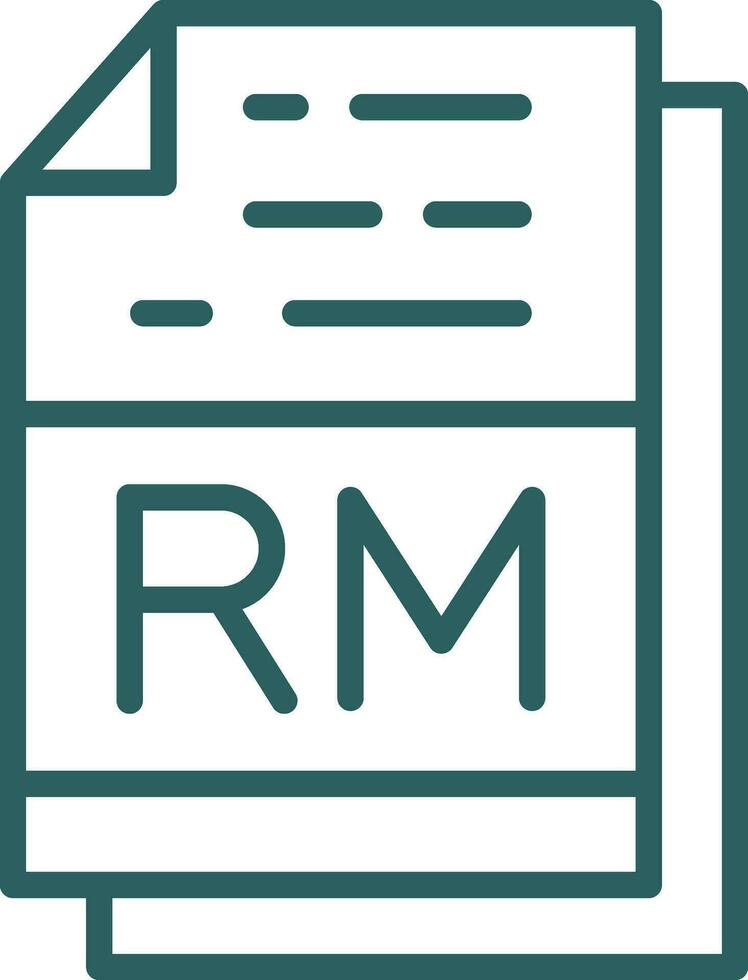 rm Arquivo formato vetor ícone Projeto