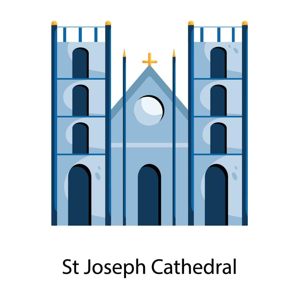 st Joseph catedral vetor