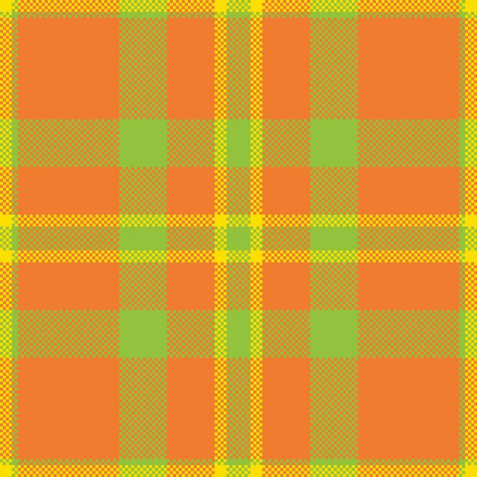 design de vetor de fundo de pixel. xadrez moderno padrão sem emenda. tecido de textura quadrada. têxtil escocês tartan. ornamento de madras de cor de beleza.