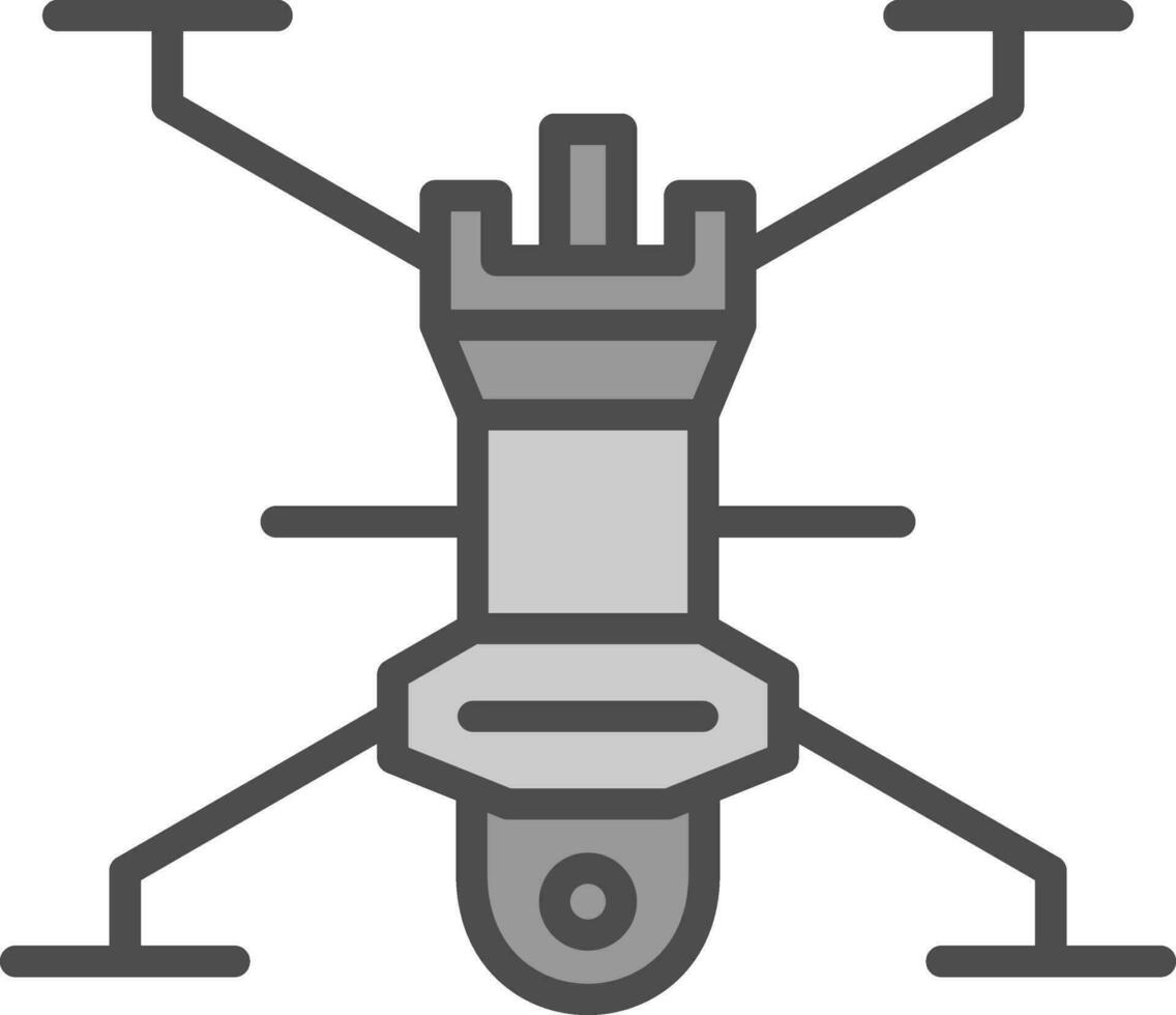 design de ícone de vetor de drone