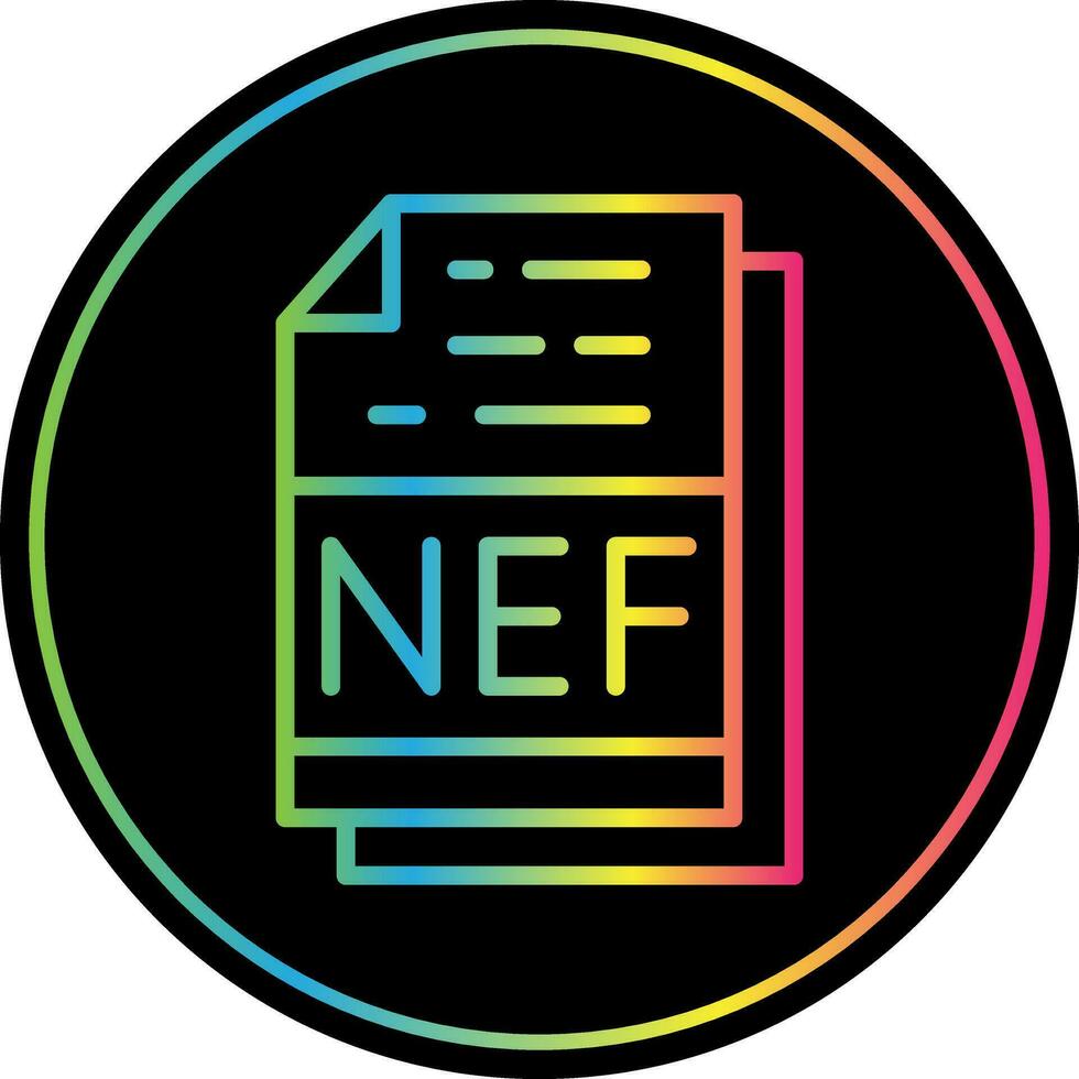 nef vetor ícone Projeto