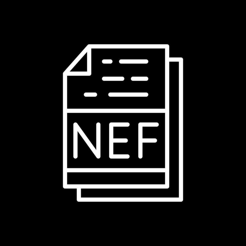 nef vetor ícone Projeto