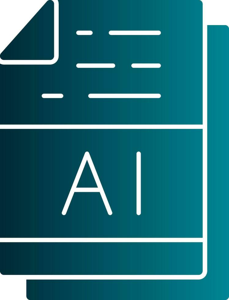 ai Arquivo formato vetor ícone Projeto