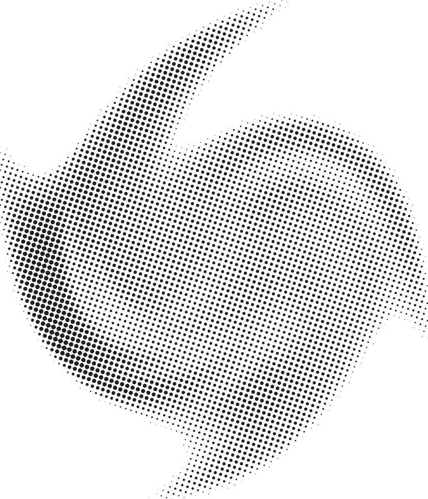 meio-tom ponto padronizar do uma onda Preto meio-tom ponto padronizar do uma aceno, fundo textura para texto raster círculo pontos Preto cor vetor