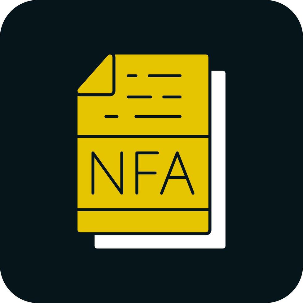 nfa vetor ícone Projeto