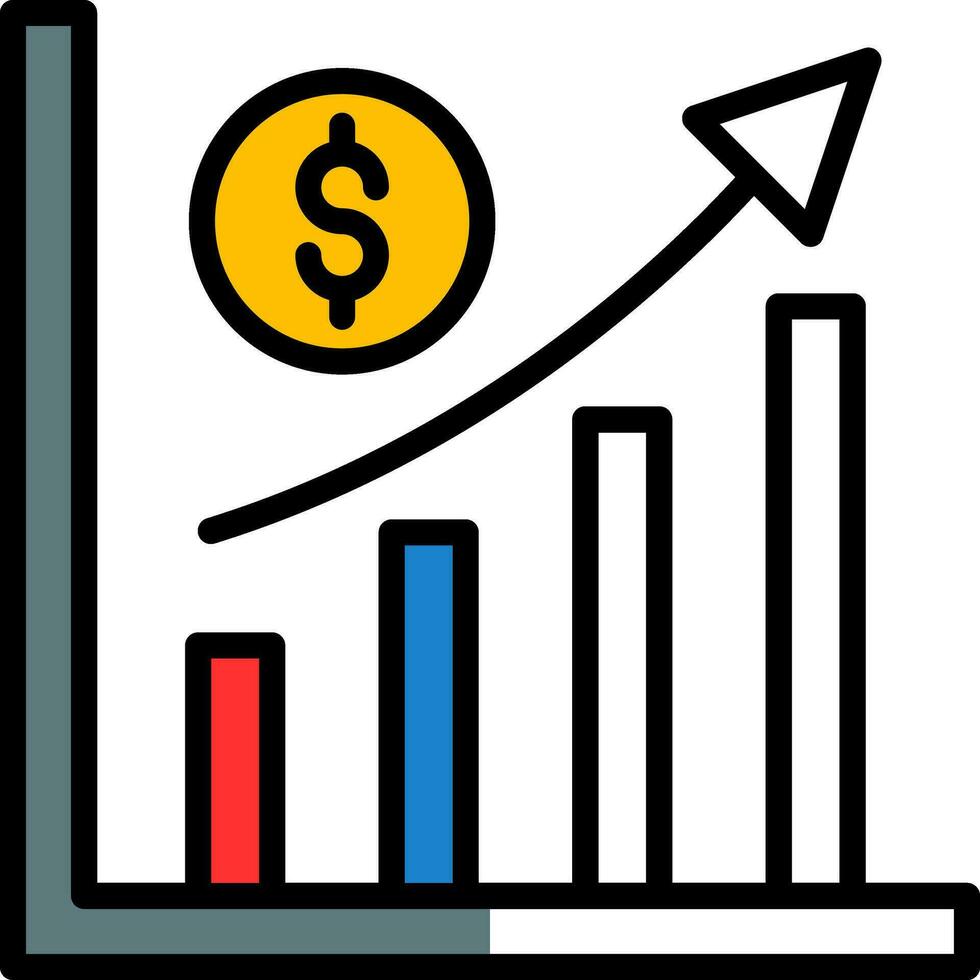 design de ícone de vetor de crescimento
