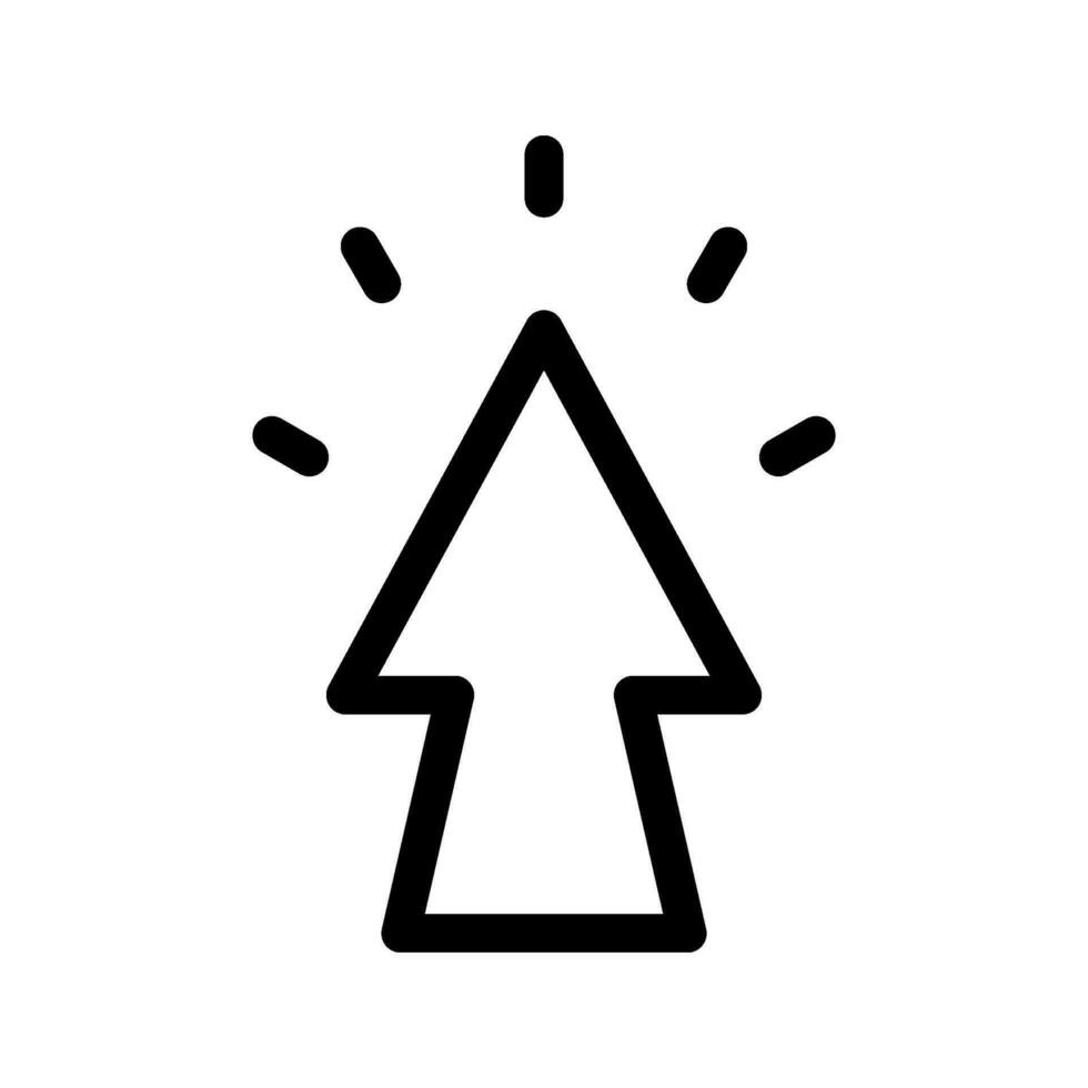 cursor ícone vetor símbolo Projeto ilustração