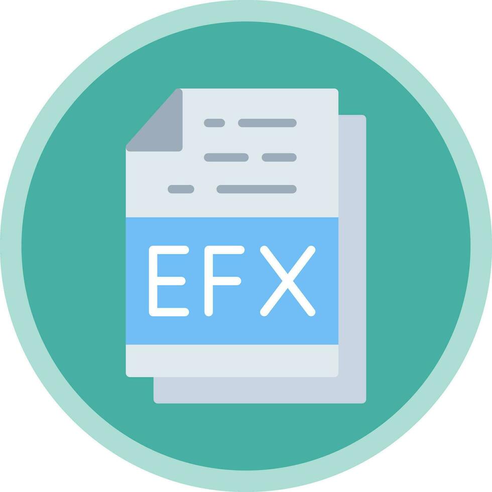 efx vetor ícone Projeto