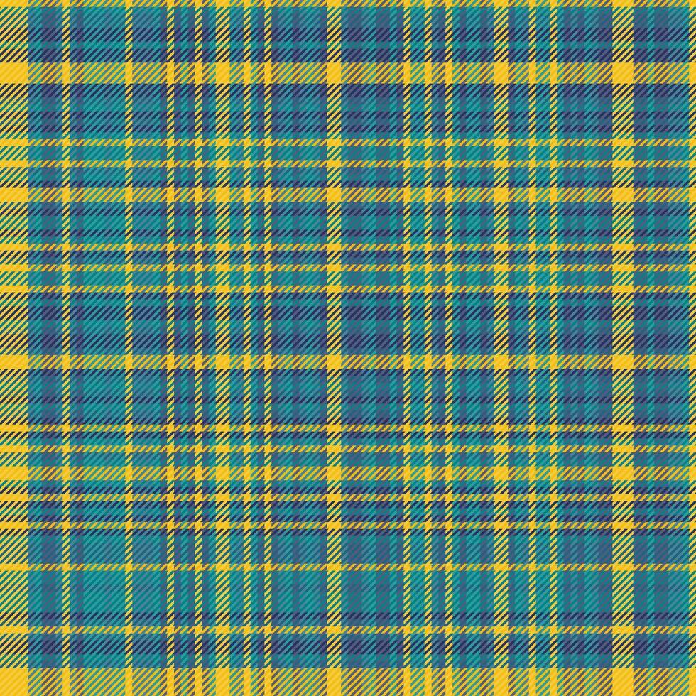 tartan têxtil desatado do xadrez padronizar tecido com uma textura fundo Verifica vetor. vetor