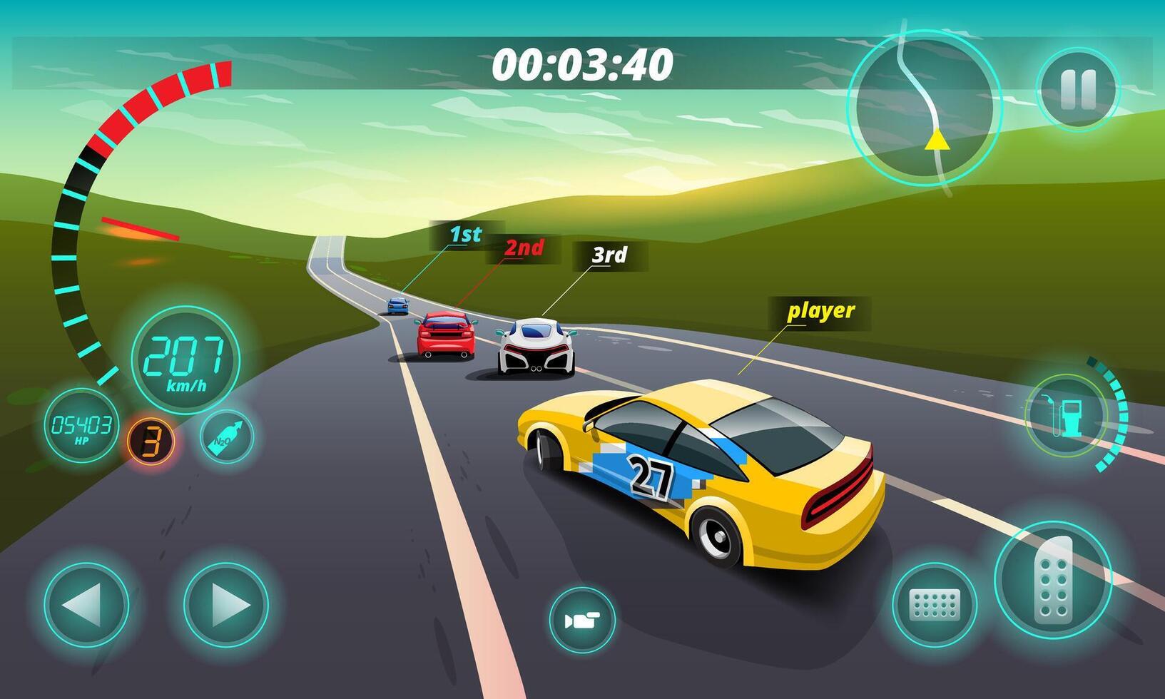 Jogos de Carros - Sports Car Racing - Jogos Android de Carros