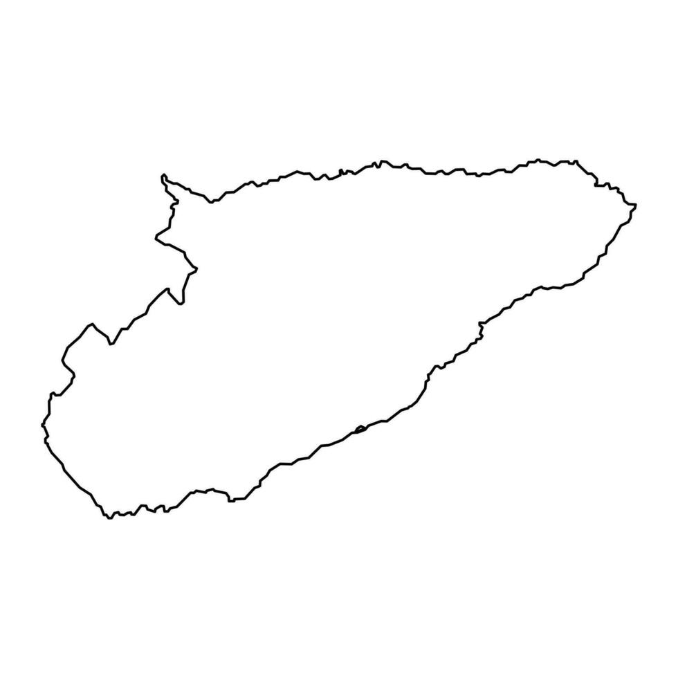 casanare departamento mapa, administrativo divisão do Colômbia. vetor