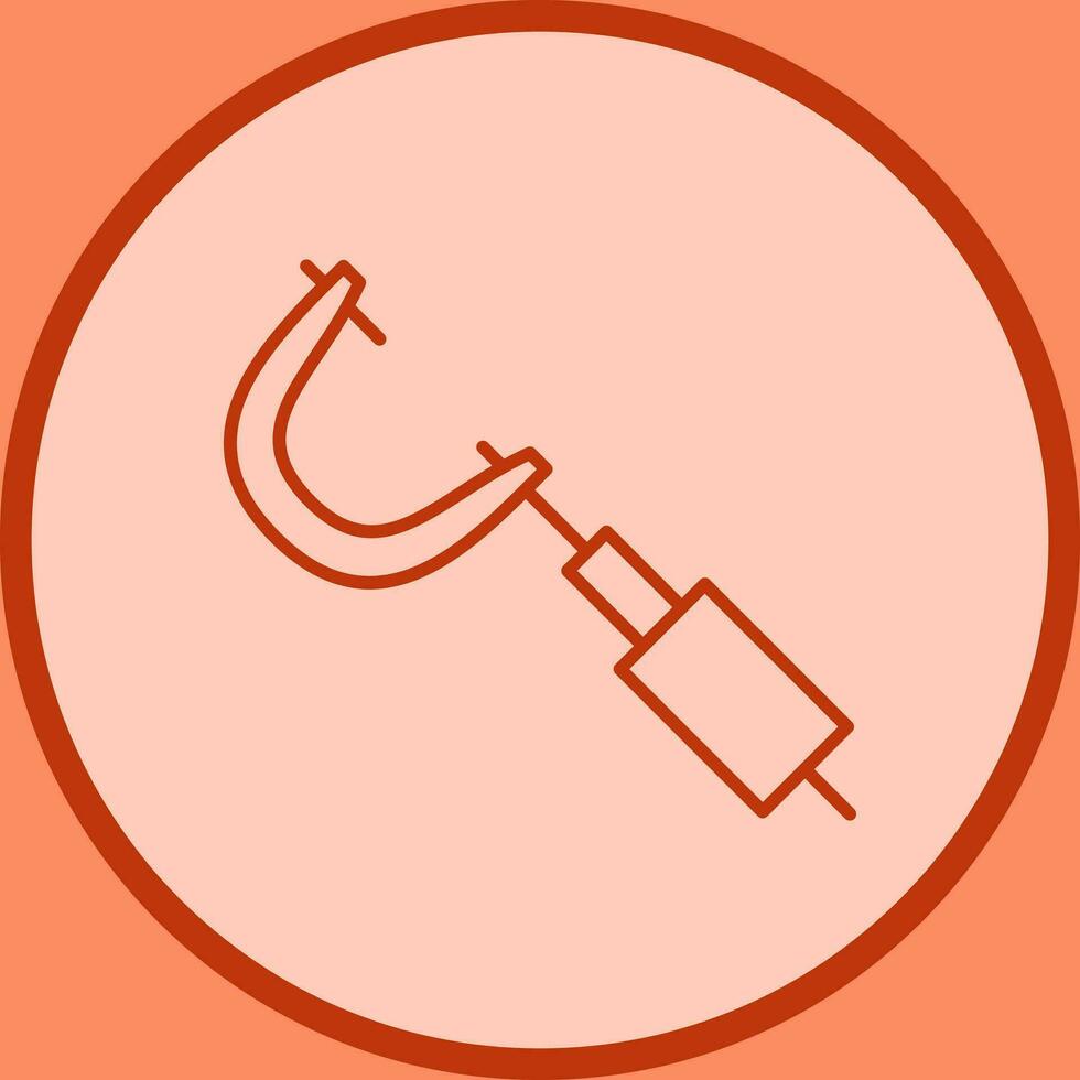 ícone de vetor de micrômetro
