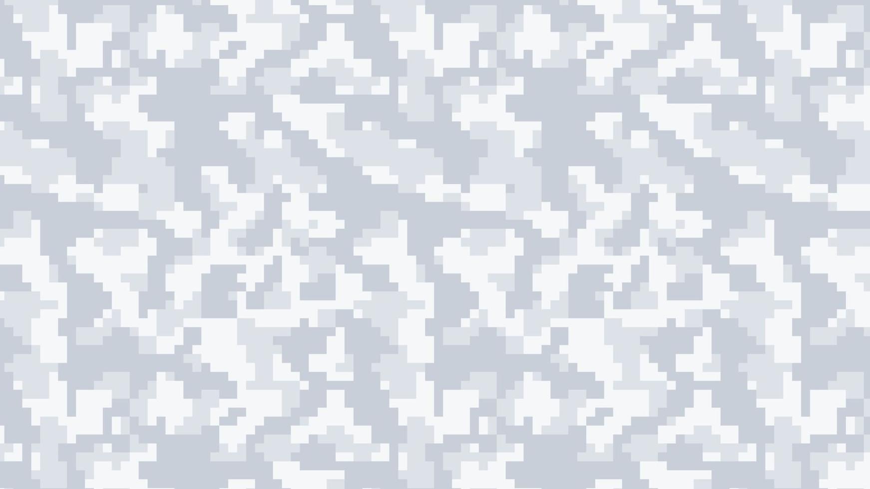 Fundo de camuflagem de pixel militar e militar vetor