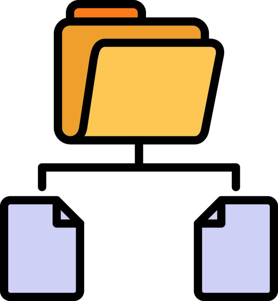 design de ícone vetorial de compartilhamento de dados vetor