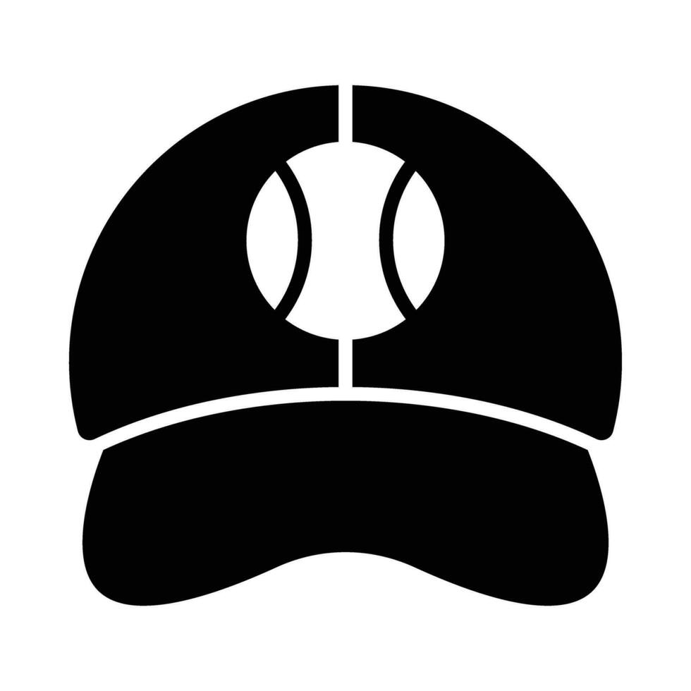 chapéu vetor glifo ícone para pessoal e comercial usar.