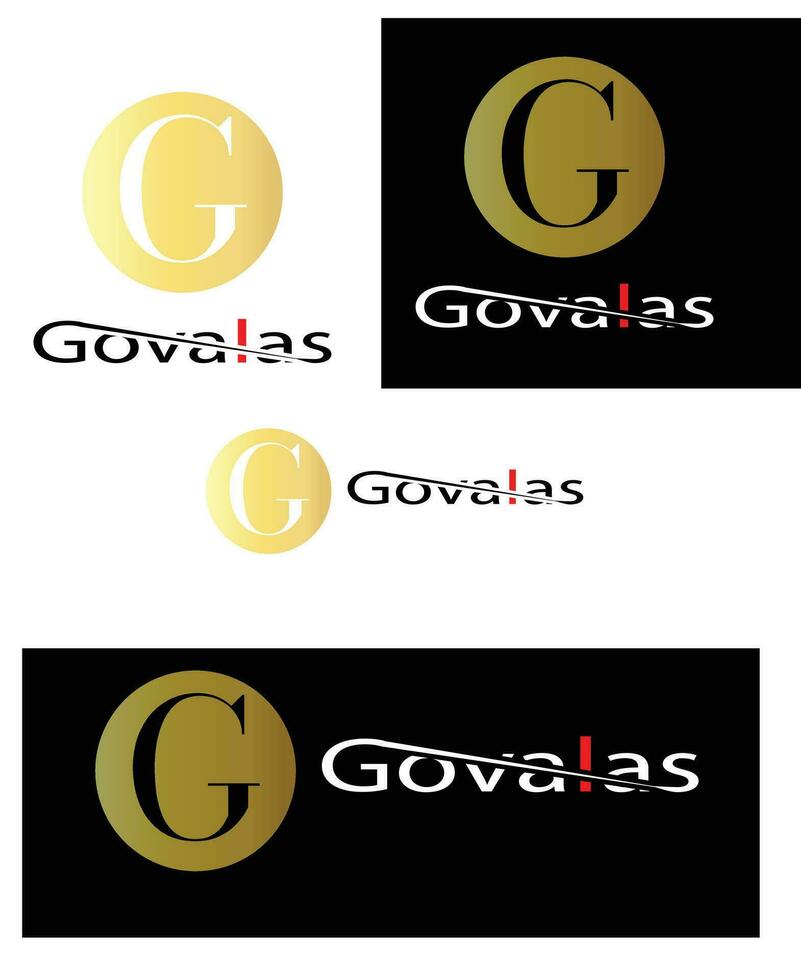 govaias logotipo eps Arquivo vetor