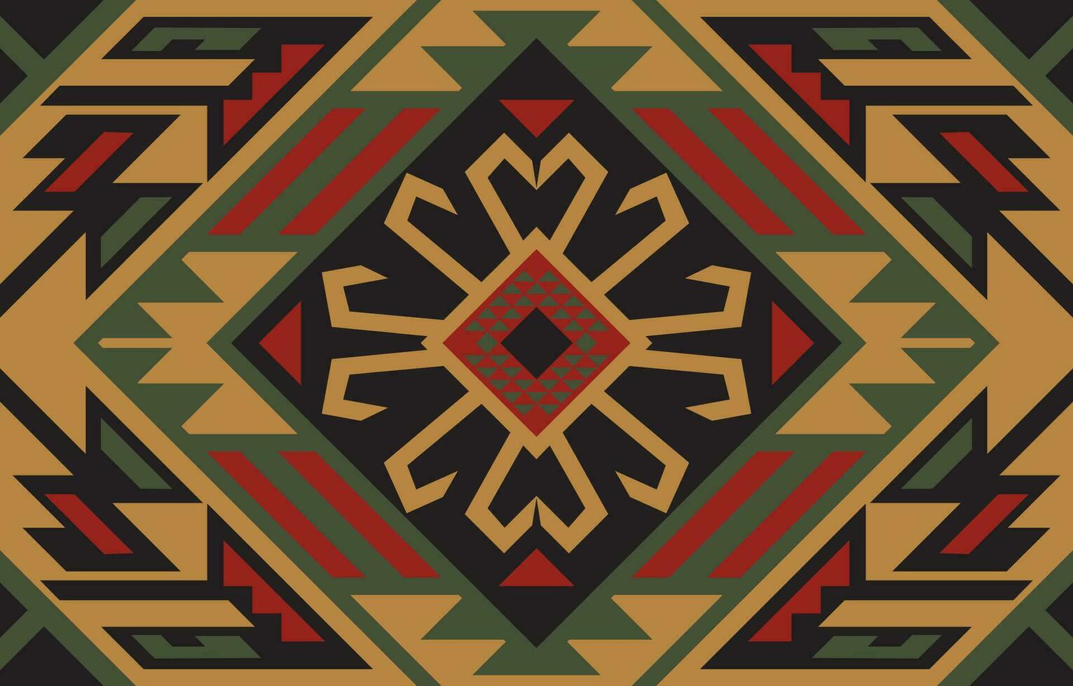 navajo tribal vetor desatado padronizar. nativo americano ornamento. étnico sul ocidental decoração estilo. boho geométrico ornamento. vetor desatado padronizar. mexicano cobertor, tapete. tecido tapete