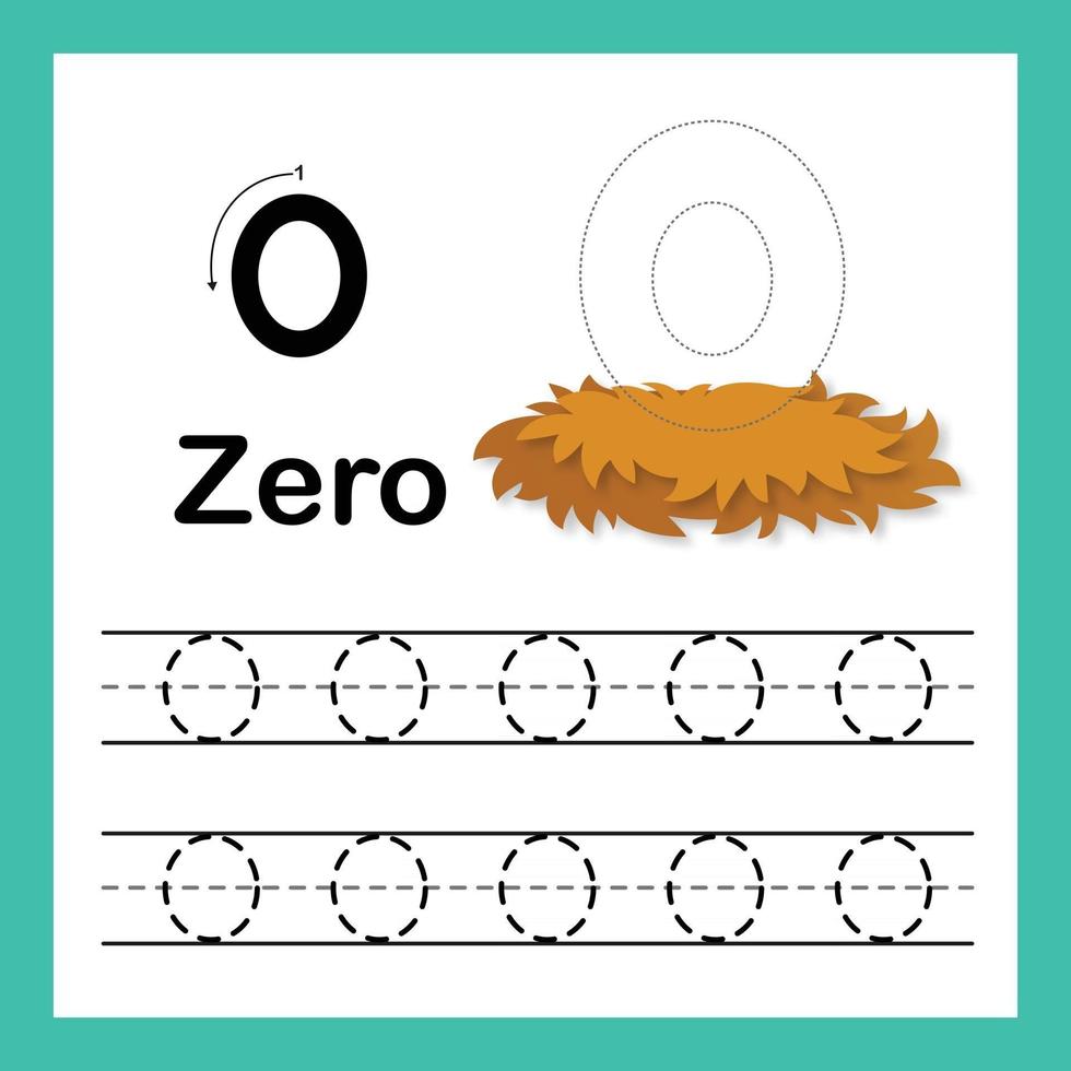 exercício de conexão de ponto e números imprimíveis com desenho adorável para ilustração de crianças em idade pré-escolar e do jardim de infância, vetor