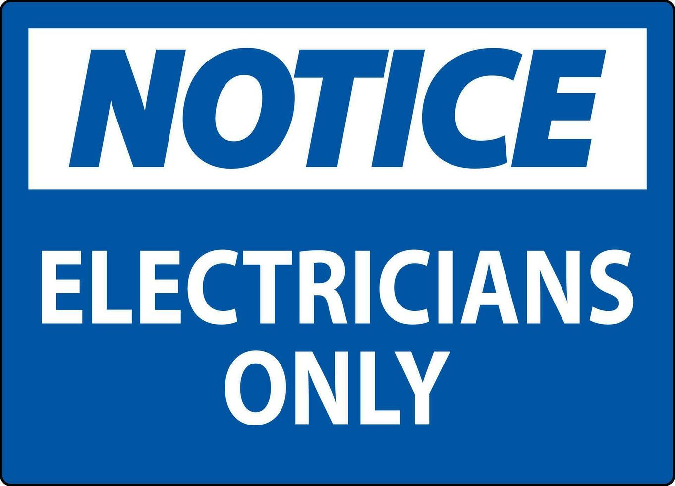 aviso prévio placa eletricistas só vetor