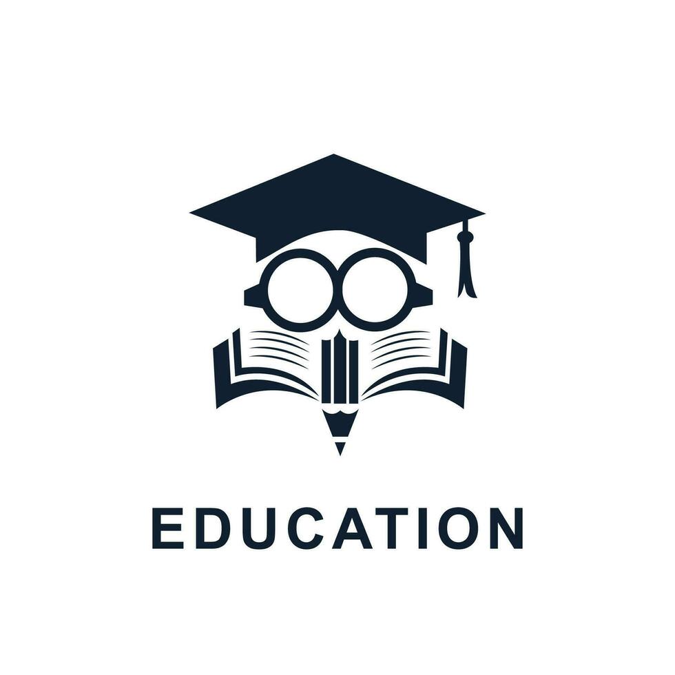 vetor logotipo para Educação, escola, universidade, faculdade, Academia