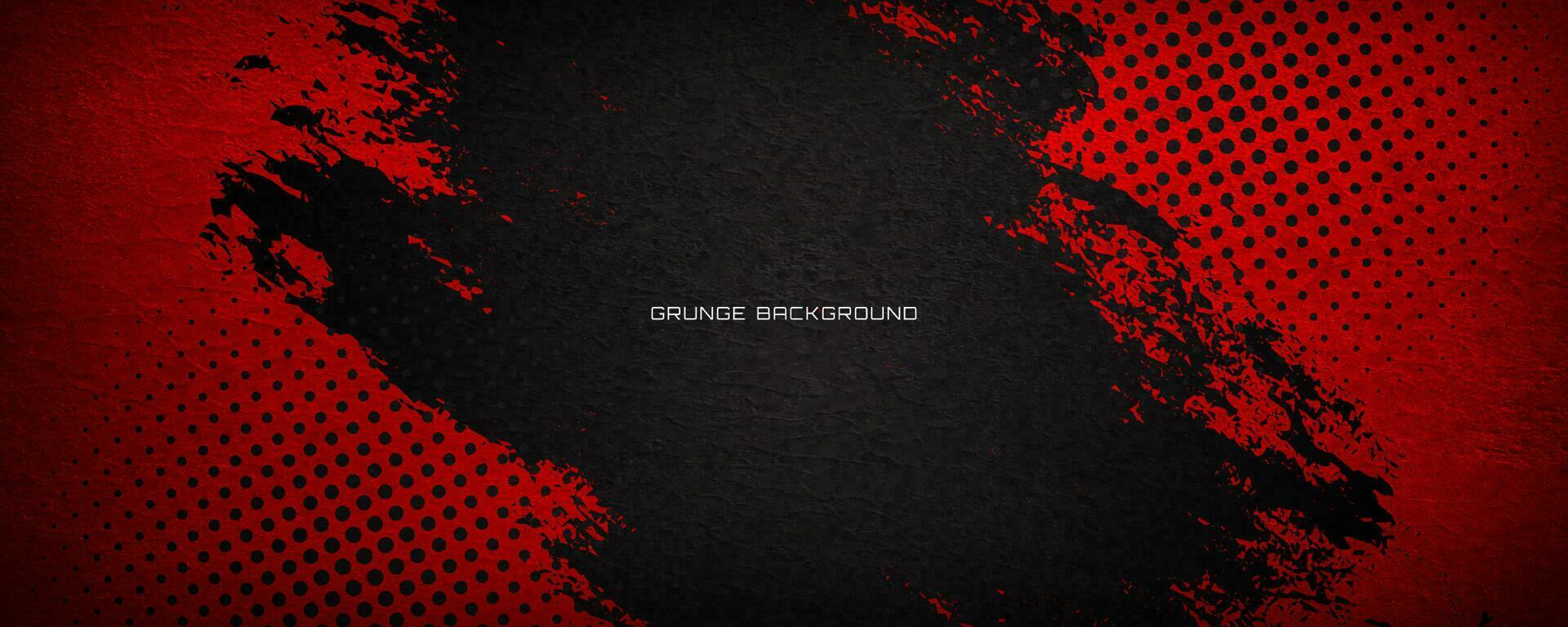 grunge textura efeito fundo. angustiado rude Sombrio abstrato texturizado. Preto isolado em vermelho. gráfico Projeto elemento vintage estilo decoração conceito para bandeiras, folheto, cartão, ou folheto cobrir vetor