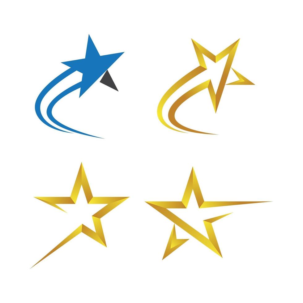 imagens do logotipo da estrela vetor